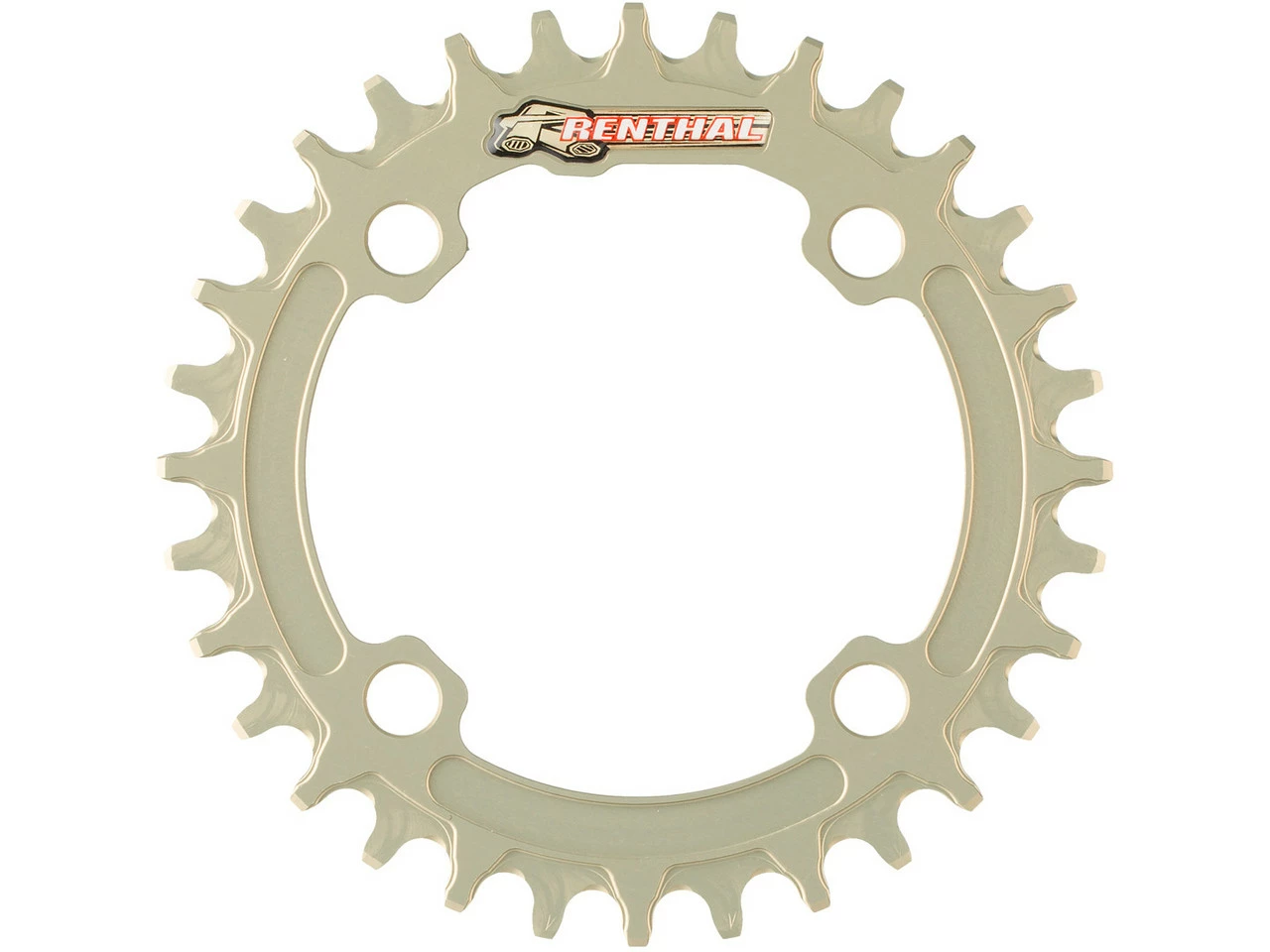 Renthal 1XR Kettenblatt, 4-Arm, 94 Mm Lochkreis 1 Renthal 1XR Kettenblatt, 4-Arm, 94 Mm Lochkreis