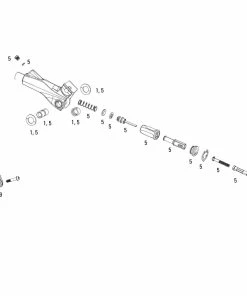 SRAM Ersatzteile X0 (2013-2016) Bremshebel Carbon