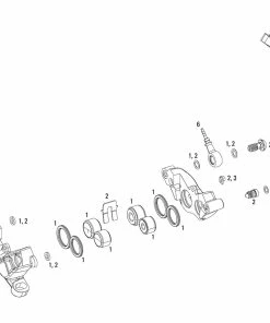 SRAM Ersatzteile Guide RSC (B1) Bremssattel (2017)