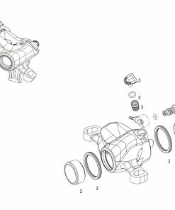 SRAM Ersatzteile Level TLM Bremssattel