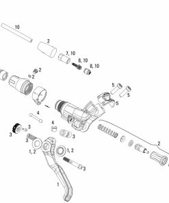 AVID Ersatzteile Elixir CR (Aluminium) Bremshebel