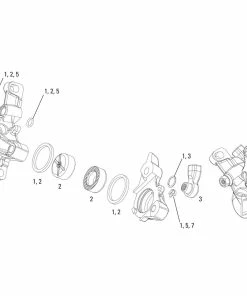 AVID Ersatzteile Elixir X0 Bremssattel