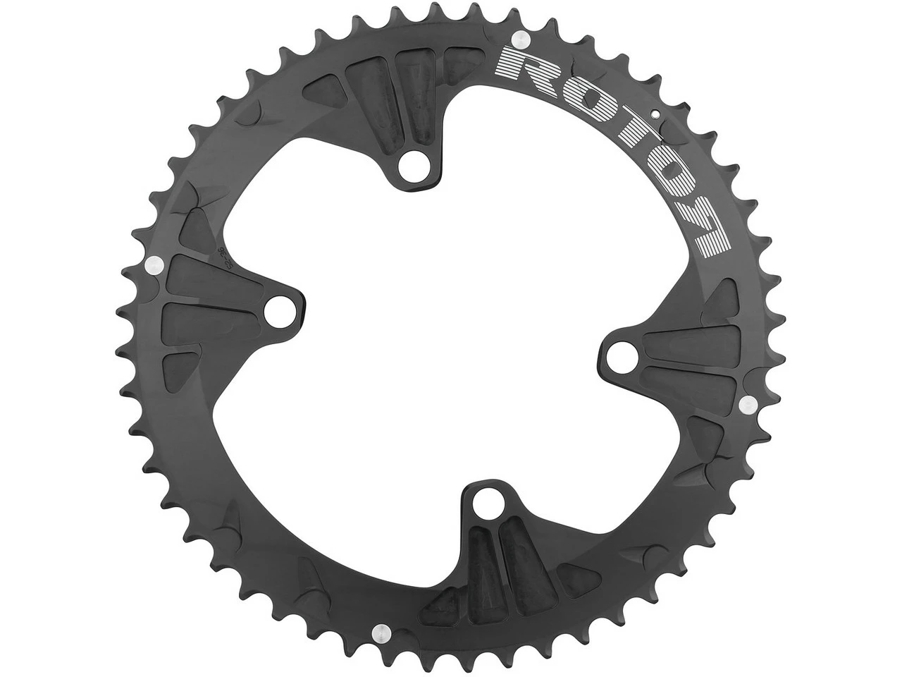 Rotor Kettenblatt ALDHU 3D+ / VEGAST, 4-Arm, NoQ, 110 Mm Lochkreis 2 Rotor Kettenblatt ALDHU 3D+ / VEGAST, 4-Arm, NoQ, 110 Mm Lochkreis – Bild 2