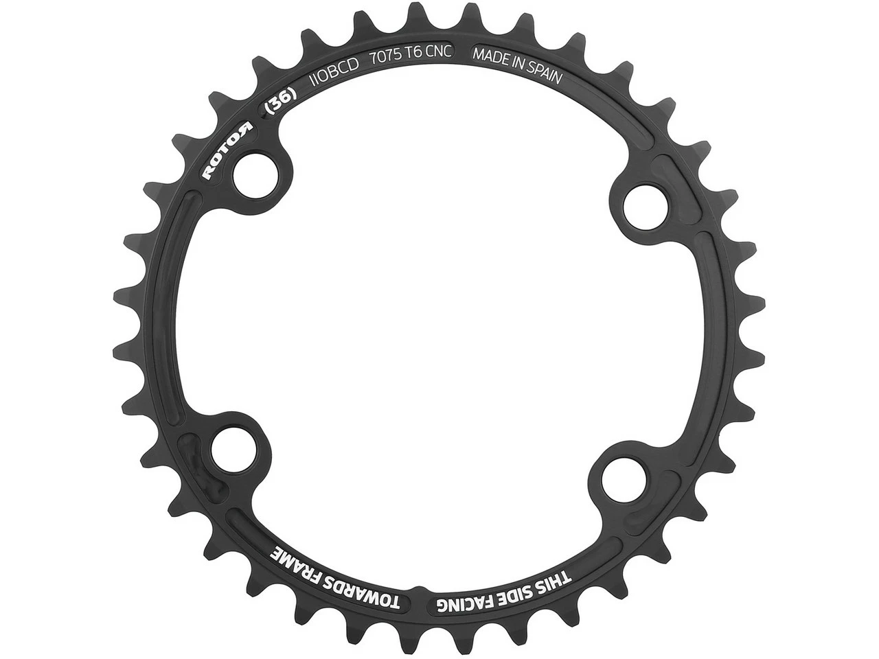 Rotor Kettenblatt ALDHU 3D+ / VEGAST, 4-Arm, NoQ, 110 Mm Lochkreis 3 Rotor Kettenblatt ALDHU 3D+ / VEGAST, 4-Arm, NoQ, 110 Mm Lochkreis – Bild 3