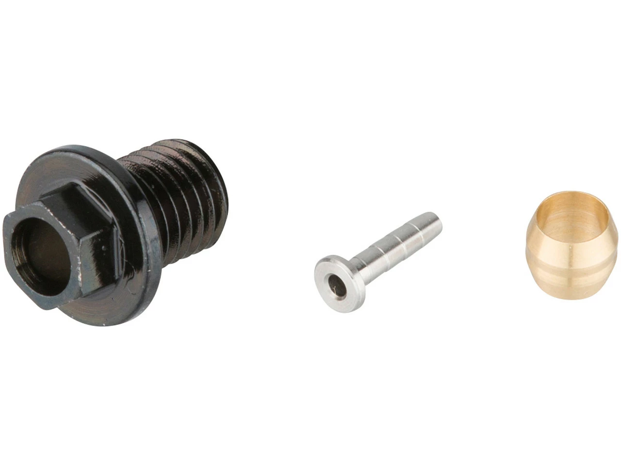 Shimano Olive + Insertpin + Verbindungsschraube F. Bremsleitung SM-BH90-JK-SSR 1 Shimano Olive + Insertpin + Verbindungsschraube F. Bremsleitung SM-BH90-JK-SSR