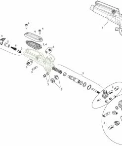 SRAM Ersatzteile Guide RS (B1) Bremshebel (2017-2018)