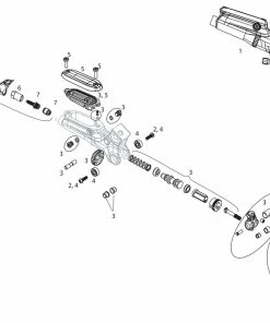 SRAM Ersatzteile Guide Ultimate (A1) Bremshebel (2015-2019)
