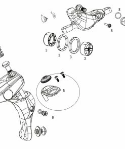 SRAM Ersatzteile Red22B1/Force22,1,CX1/Rival22,1/700B1 HRD/Apex1/HRR Bremse