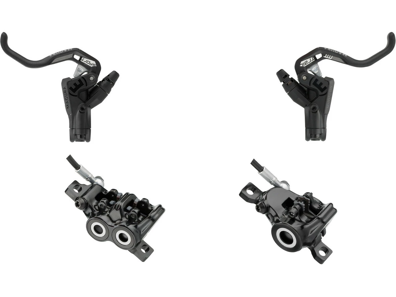 MAGURA MT Trail Sport Carbotecture® V+h Set Scheibenbremse 1 MAGURA MT Trail Sport Carbotecture® V+h Set Scheibenbremse