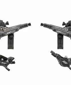 Shimano XT V+h Set Scheibenbremse BR-M8120 / BR-M8100 Mit Resinbelag J-Kit