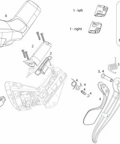 SRAM Ersatzteile Red22B1/Force22 CX1/Rival22/700B1/HRD/HRR Schaltbremshebel