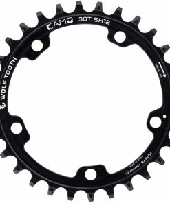 Wolf Tooth Components CAMO Aluminium Round Kettenblatt Für Shimano HG+ 12-fach Kette -Bremsscheiben Verkäufe 293323