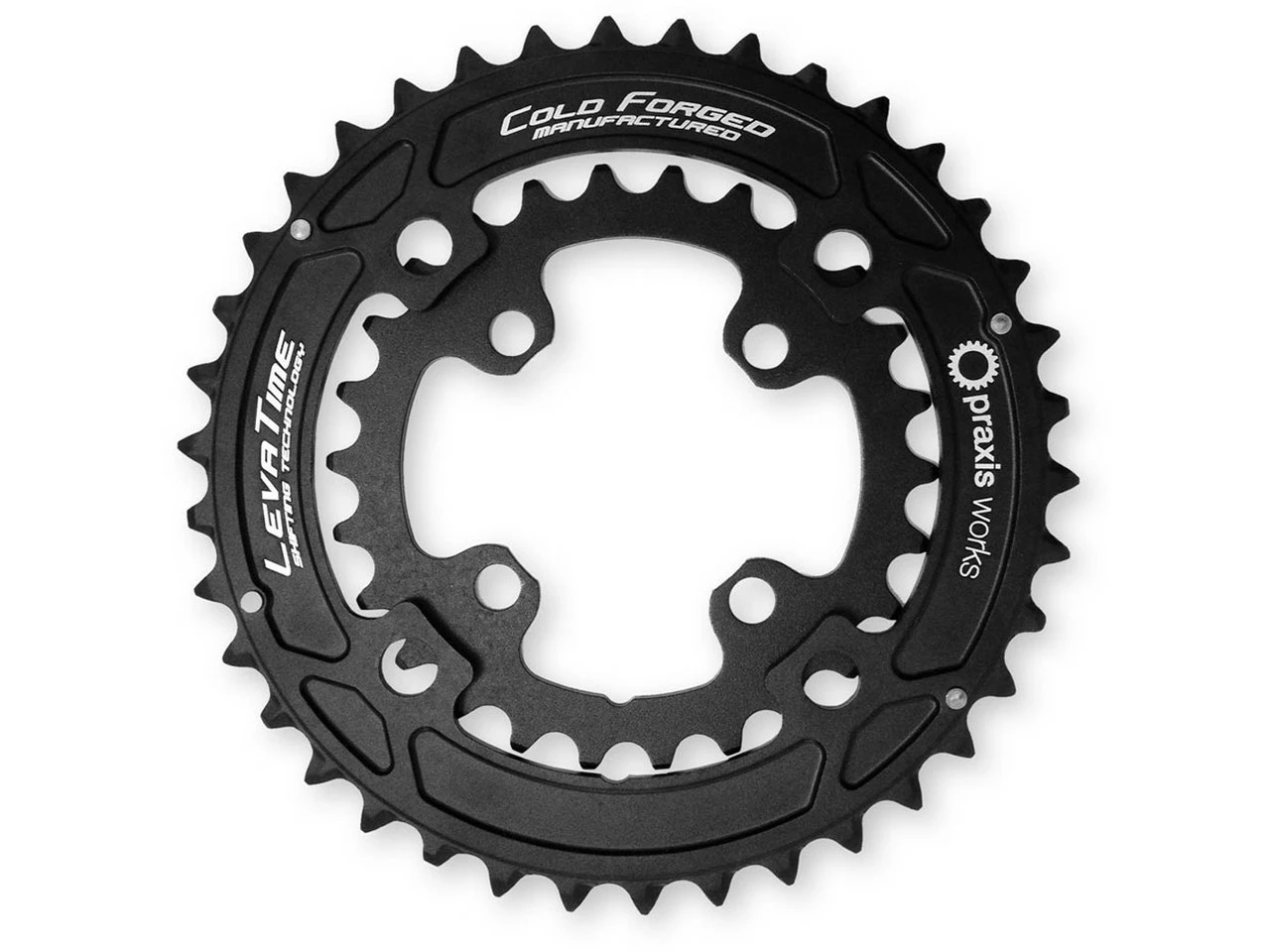 Praxis Works MTB Kettenblatt-Set, 4-Arm, 104/64 Mm Lochkreis 1 Praxis Works MTB Kettenblatt-Set, 4-Arm, 104/64 Mm Lochkreis