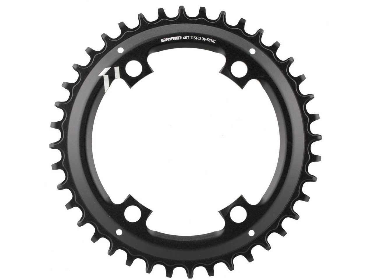 SRAM Kettenblatt X-Sync Asymmetrisch, 4-Arm, 110 Mm Lockreis Für Apex 1 1 SRAM Kettenblatt X-Sync Asymmetrisch, 4-Arm, 110 Mm Lockreis Für Apex 1
