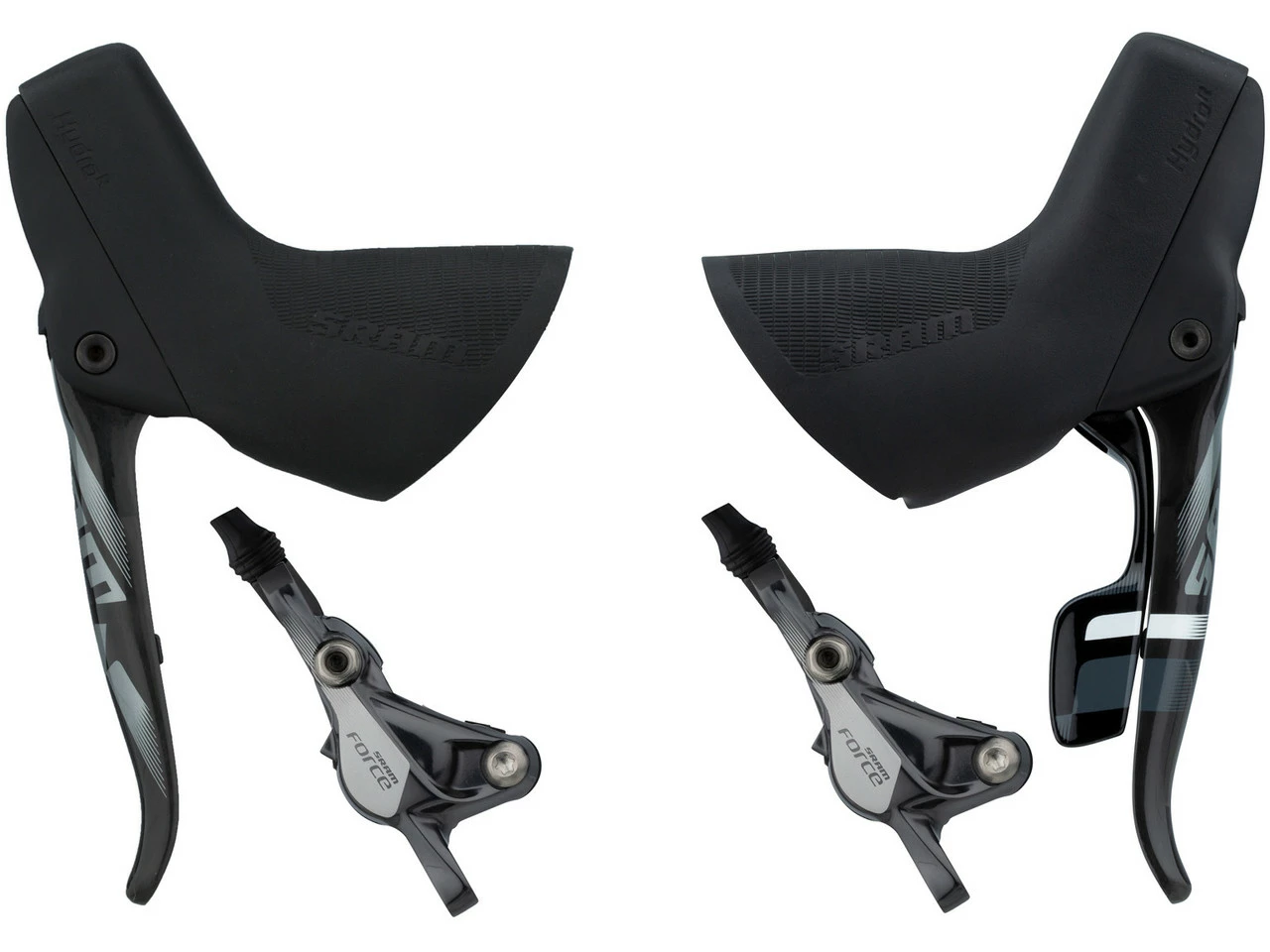 SRAM Force 1 V+h Set Scheibenbremse Hydr. M. DoubleTap® Schalt-/Bremsgriff 1 SRAM Force 1 V+h Set Scheibenbremse Hydr. M. DoubleTap® Schalt-/Bremsgriff