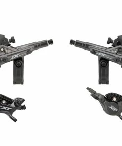 Shimano XT V+h Set Scheibenbremse BR-M8120 / BR-M8100 Mit Metallbelag J-Kit