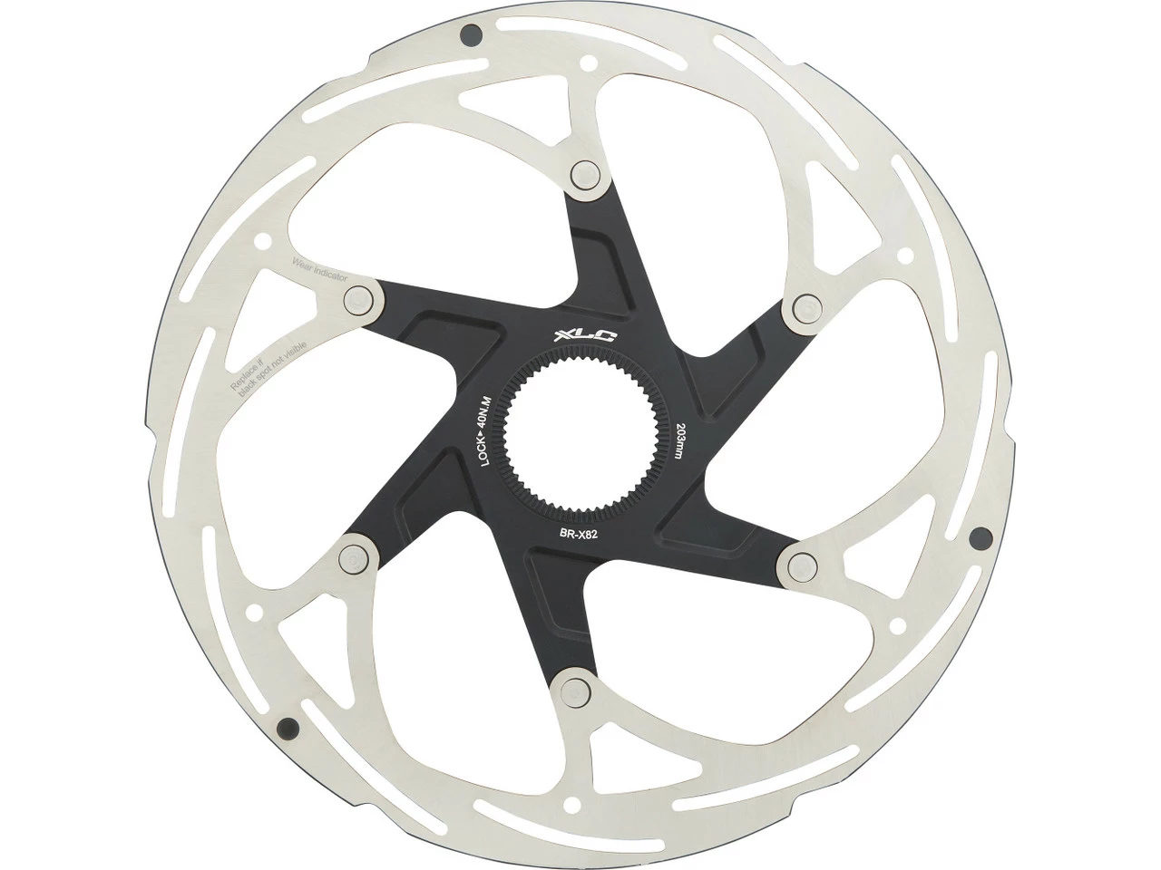 XLC Bremsscheibe BR-X82 Center Lock 4 XLC Bremsscheibe BR-X82 Center Lock – Bild 4