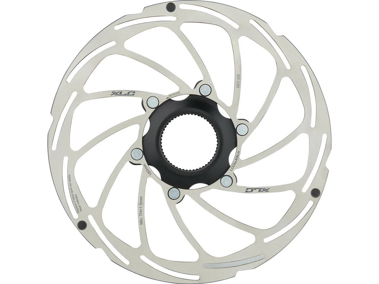 XLC Bremsscheibe BR-X86 Center Lock 2 XLC Bremsscheibe BR-X86 Center Lock – Bild 2