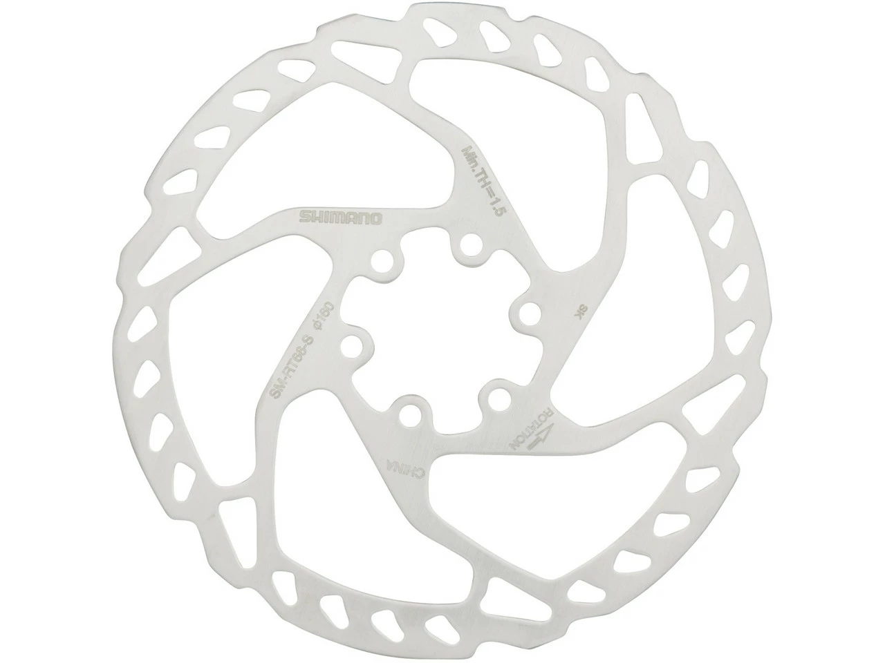 Shimano Bremsscheibe SM-RT66 6-Loch 1 Shimano Bremsscheibe SM-RT66 6-Loch