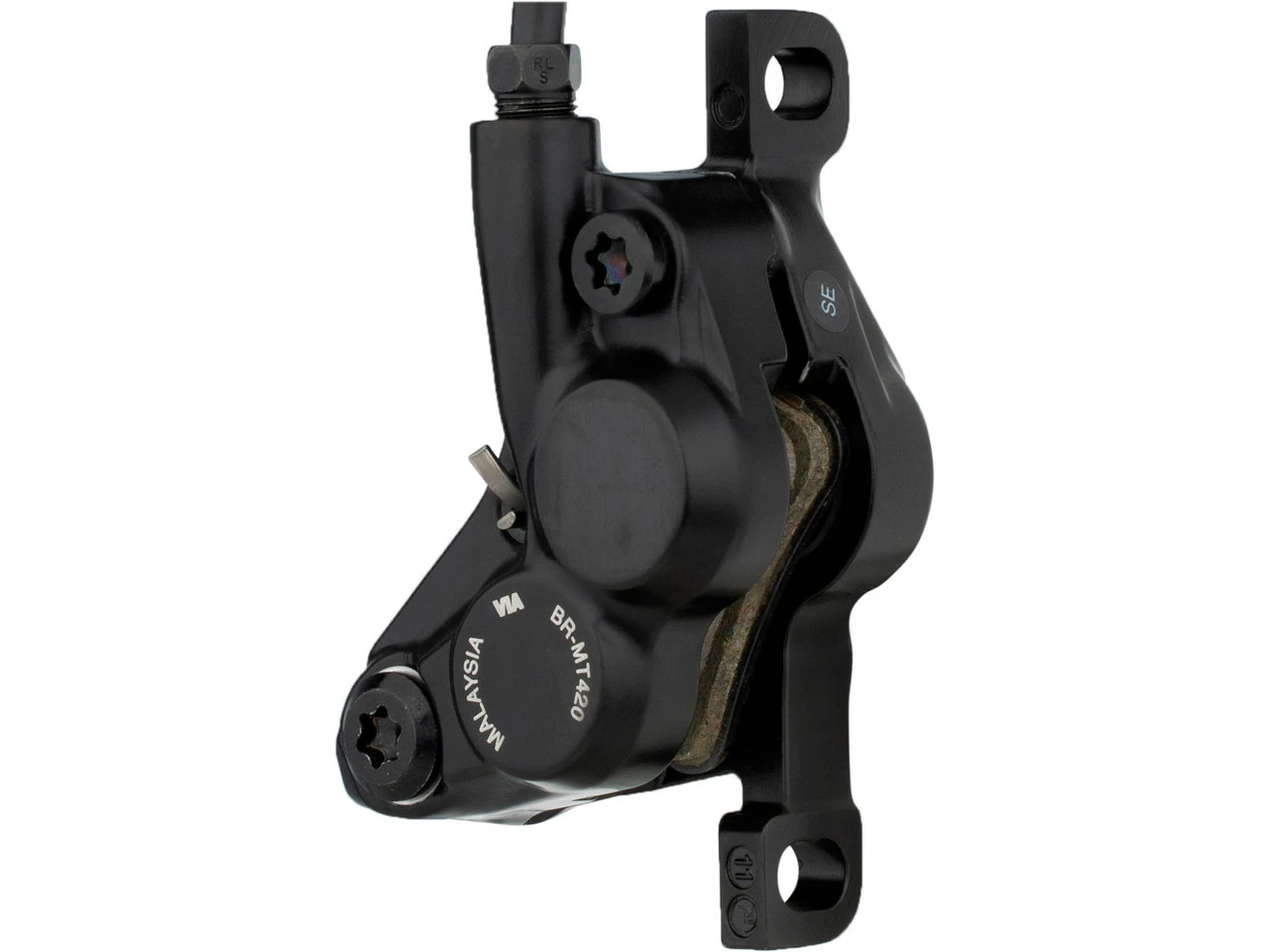 Shimano BR-MT420 + BL-MT401 V+h Set Scheibenbremse J-Kit 7 Shimano BR-MT420 + BL-MT401 V+h Set Scheibenbremse J-Kit – Bild 7