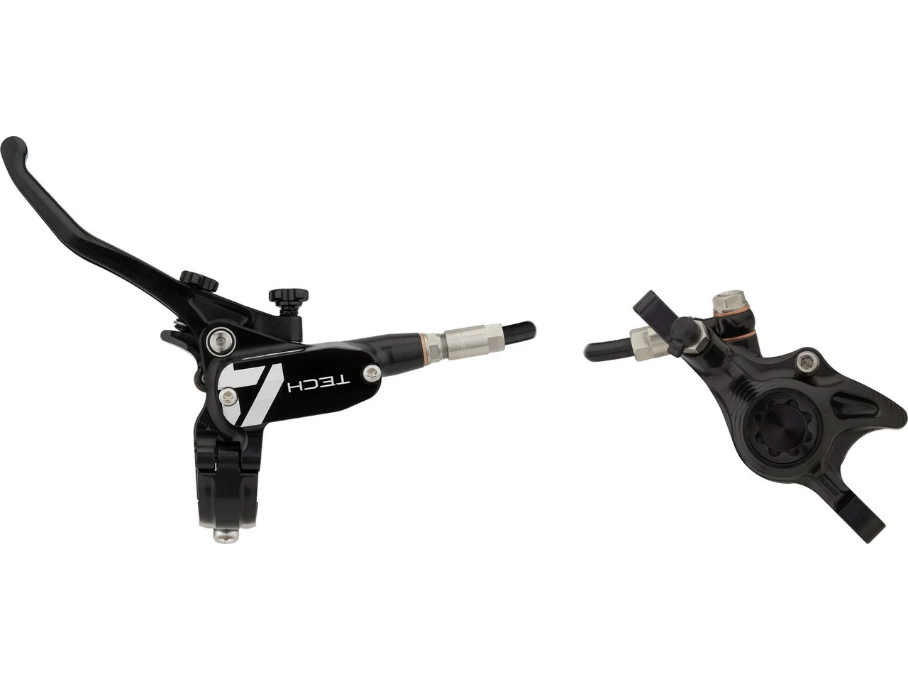 HOPE Tech 4 X2 V+h Set Scheibenbremse Mit Kunststoffleitung 2 HOPE Tech 4 X2 V+h Set Scheibenbremse Mit Kunststoffleitung – Bild 2