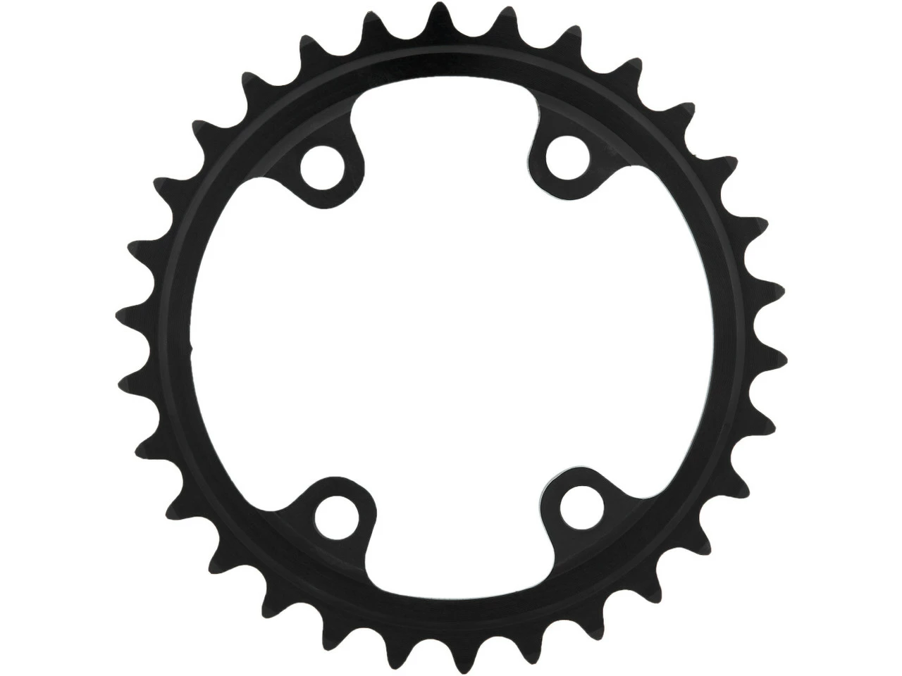 Rotor Shimano GRX Kettenblatt, 4-Arm, NoQ, 110/80 Mm Lochkreis 2 Rotor Shimano GRX Kettenblatt, 4-Arm, NoQ, 110/80 Mm Lochkreis – Bild 2